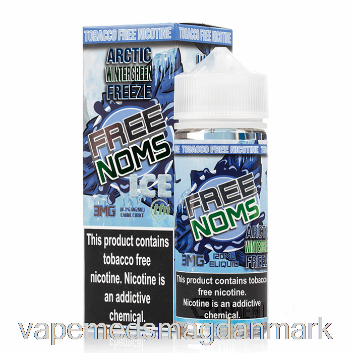 Engangs Vape Danmark Arctic Wintergreen - Nomenon E-væsker - 120ml 6mg